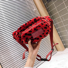 Load image into Gallery viewer, ChrissVonne Fierce Red Leopard Fanny Pack - Chrissvonne