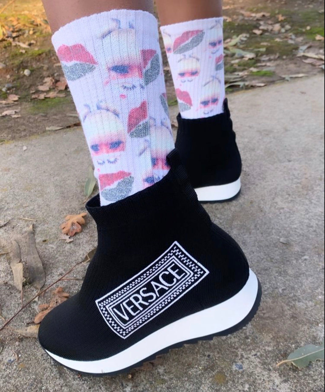 CV Socks- White